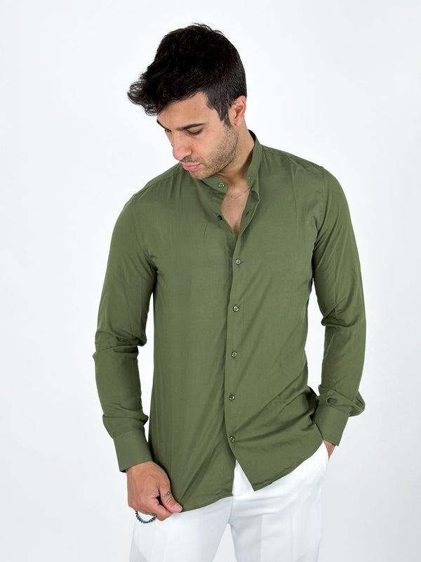 Camicia basic in viscosa