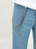 Jeans baggy split