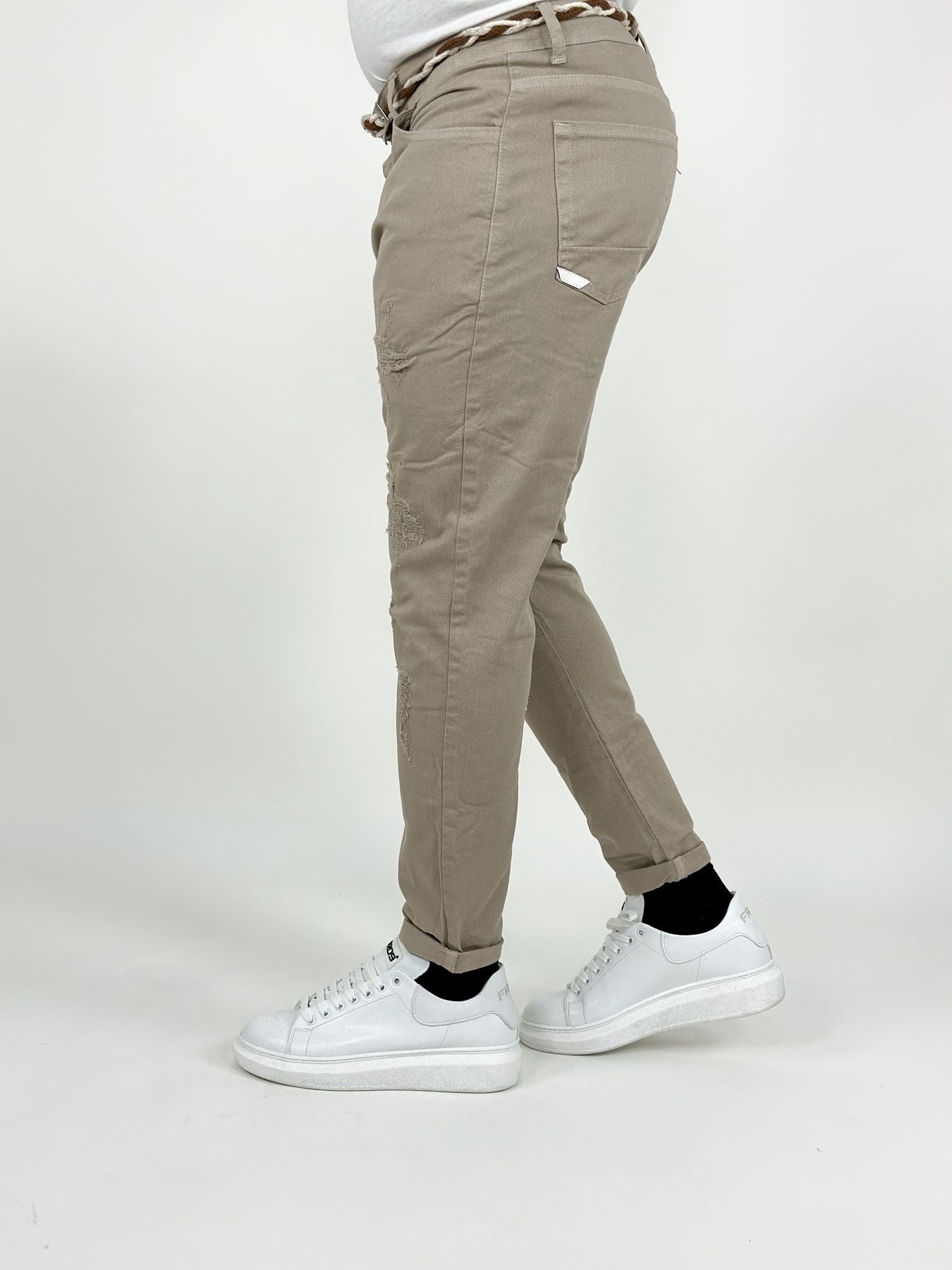 Pantalone Over-D con rotture - Over-D