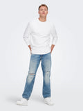 Jeans Baggy con strappo