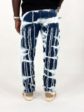 Jeans baggy sfrangiato